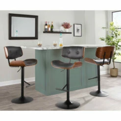 Flash Sale 🥰 Carson Carrington Leksand Mid-Century Modern Adjustable Bar Stool With Walnut Wood Accents Grey Noise Fabric 😍 16 Flash Sale 🥰 Carson Carrington Leksand Mid-Century Modern Adjustable Bar Stool With Walnut Wood Accents Grey Noise Fabric 😍 -Carson Carrington Sales unnamed file 322