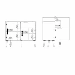 Best Sale ✨ Carson Carrington Kristiansund Two-tone 3-Drawer Sideboard 🥰 -Carson Carrington Sales unnamed file 3257