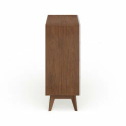 Coupon 🤩 Carson Carrington Sundsvall Mid-century White And Walnut 4-drawer Chest 👍 -Carson Carrington Sales unnamed file 3265