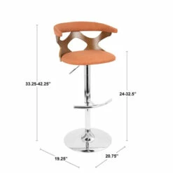 Best reviews of 💯 Carson Carrington Viby Adjustable Bar Stool (Set Of 2) Orange 👏 -Carson Carrington Sales unnamed file 3287
