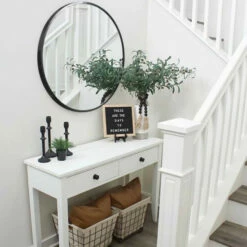 Discount 💯 Carson Carrington Lungsnas Contemporary Round Wall-Mounted Wall Mirror Black 😍 -Carson Carrington Sales unnamed file 3312