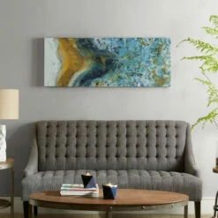 Best reviews of 👏 Carson Carrington Johvi Yellow Blue Heavy Gel 🧥 Coated Canvas ❤️