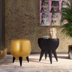 Flash Sale 🌟 Carson Carrington Yttergran Gold Side Table 🤩