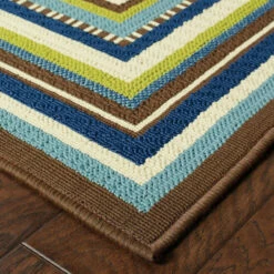 Buy 🎉 Carson Carrington Border Indoor-Outdoor Ivory/Blue Rug 😀 -Carson Carrington Sales unnamed file 3396