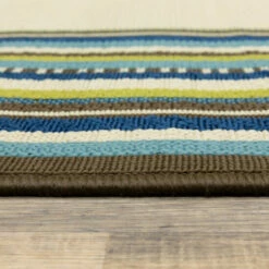 Buy 🎉 Carson Carrington Border Indoor-Outdoor Ivory/Blue Rug 😀 -Carson Carrington Sales unnamed file 3397