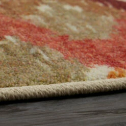 Budget 👍 Carson Carrington Kartong Geometric Diamond Area Rug Tan/red/cream 🔔 -Carson Carrington Sales unnamed file 3406