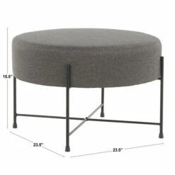 Deals ❤️ Carson Carrington Valsta Ottoman Charcoal 👏 -Carson Carrington Sales unnamed file 3427