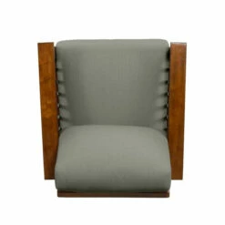 Best Sale 👏 Carson Carrington Mission-style Cushioned Solid Wood Arm Chair Tan 🤩 -Carson Carrington Sales unnamed file 344