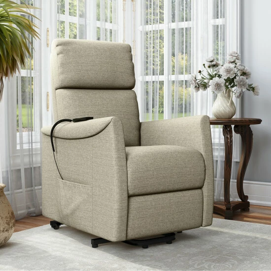 Top 10 🤩 Carson Carrington Brya Petite Lift Recliner Chair Barley Tan ⭐ 5 Top 10 🤩 Carson Carrington Brya Petite Lift Recliner Chair Barley Tan ⭐ - Image 3