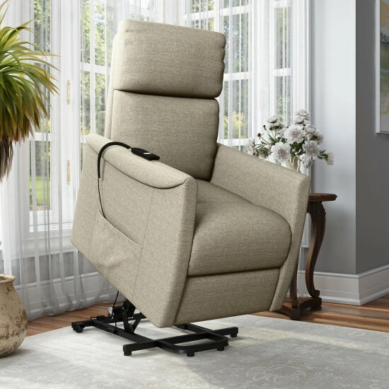 Top 10 🤩 Carson Carrington Brya Petite Lift Recliner Chair Barley Tan ⭐ 6 Top 10 🤩 Carson Carrington Brya Petite Lift Recliner Chair Barley Tan ⭐ - Image 4