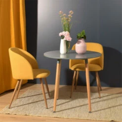 Brand new 🔥 Carson Carrington Metal And Wood Round Dining Table Black 🤩 -Carson Carrington Sales unnamed file 3482