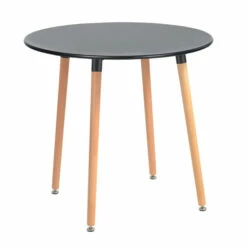 Brand new 🔥 Carson Carrington Metal And Wood Round Dining Table Black 🤩 -Carson Carrington Sales unnamed file 3483