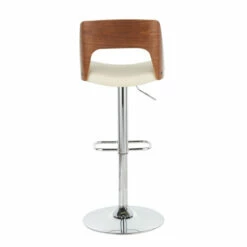 Discount 🤩 Carson Carrington Paula Adjustable Bar Stool (Set Of 2) Cream Faux Leather 🧨 -Carson Carrington Sales unnamed file 3525