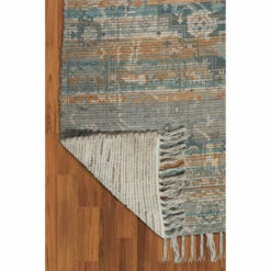 Cheapest 😉 Carson Carrington Lukse Jute Blend Flatweave Area Rug Denim/orange 🧨 -Carson Carrington Sales unnamed file 3560