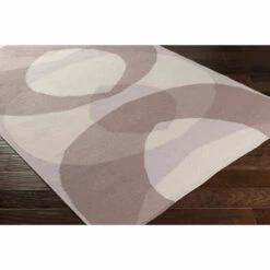 Outlet 🤩 Carson Carrington Struer Hand-woven Wool Area Rug Pink 🎁