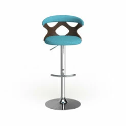 Cheapest 🥰 Carson Carrington Viby Walnut Wood Mid Century Modern Adjustable Bar Stool Orange 💯 -Carson Carrington Sales unnamed file 3603