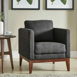 Best deal 🎉 Carson Carrington Siauliai Upholstered Accent Chair Beige 🎉 -Carson Carrington Sales unnamed file 3645