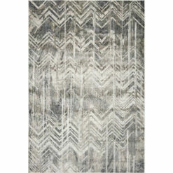 Outlet ๐ Carson Carrington Hartvien Distressed Chevron Rug ๐
