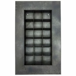 Outlet 🧨 Carson Carrington Tasback Galvanized Steel/ Zinc Succulent Planter Aged Zinc 🤩 -Carson Carrington Sales unnamed file 3752