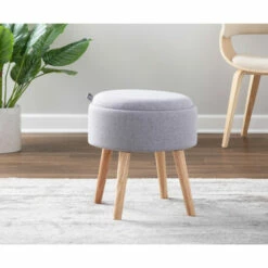 Best reviews of 💯 Carson Carrington Astrid Tray-Top Stool Grey ⌛