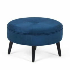 Best reviews of 🤩 Carson Carrington Indnas Round Velvet Cocktail Coffee Table Ottoman Purple ✨ -Carson Carrington Sales unnamed file 3784