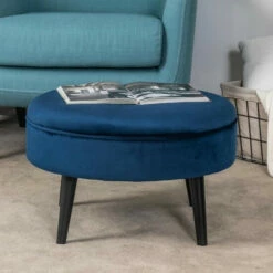 Best reviews of 🤩 Carson Carrington Indnas Round Velvet Cocktail Coffee Table Ottoman Purple ✨ -Carson Carrington Sales unnamed file 3785