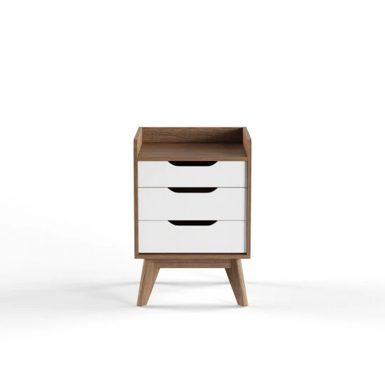 Brand new ๐ Carson Carrington Borlange Mid-century 3-drawer Nightstand ๐ฏ 5 Brand new ๐ Carson Carrington Borlange Mid-century 3-drawer Nightstand ๐ฏ - Image 3