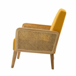 Deals ❤️ Carson Carrington Yppersbyn Upholstered Accent Chair With Wood Legs Blush ✨ -Carson Carrington Sales unnamed file 383