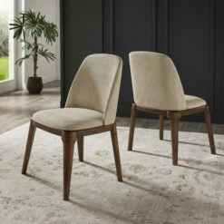 Budget ✨ Carson Carrington Tiby Upholstered Side Chairs (Set Of 2) 👍