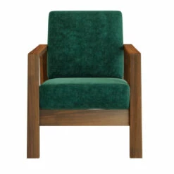 Flash Sale ⌛ Carson Carrington Horuphav Wood/Barley Fabric Arm Chair Tan Linen 🔔 -Carson Carrington Sales unnamed file 3915