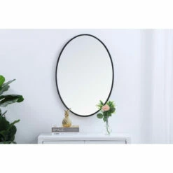 Top 10 🥰 Carson Carrington Labbemala Metal Frame Oval Mirror Black 🔔 -Carson Carrington Sales unnamed file 3924