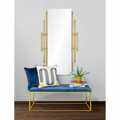 Brand new ❤️ Carson Carrington Ubyn Irregular Antique Brass Painted Mirror ⭐ -Carson Carrington Sales unnamed file 3932