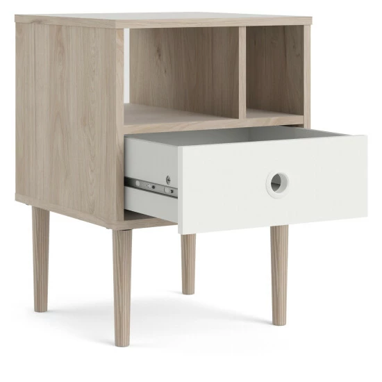 Buy ๐ Carson Carrington Rome 1 Drawer Nightstand With 2 Shelves ๐ 6 Buy ๐ Carson Carrington Rome 1 Drawer Nightstand With 2 Shelves ๐ - Image 4