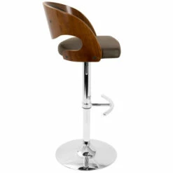 Cheap 🎁 Carson Carrington Visby Adjustable Bar Stool (Set Of 2) Brown Faux Leather 😍 -Carson Carrington Sales unnamed file 4013