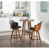 Buy 🤩 Carson Carrington Valsatra Mid-century Modern Counter Stool Black 🤩 -Carson Carrington Sales unnamed file 410
