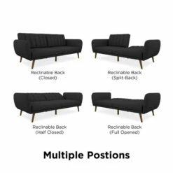 Budget 🔥 Carson Carrington Brandbu Mid-century Fold-down Futon Pink 🎁 -Carson Carrington Sales unnamed file 4114