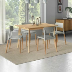 Best Pirce 👏 Carson Carrington Rachan Rectangular Dining Table Walnut 🥰 -Carson Carrington Sales unnamed file 4128