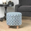 Outlet 🎁 Carson Carrington Hnifsdalur Round Storage Ottoman Navy 🛒 -Carson Carrington Sales unnamed file 4145