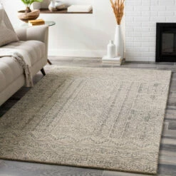 Cheap 🎁 Carson Carrington Saetterboel Handmade Wool Tribal Area Rug Charcoal 😍