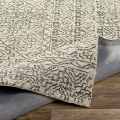 Cheap 🎁 Carson Carrington Saetterboel Handmade Wool Tribal Area Rug Charcoal 😍 -Carson Carrington Sales unnamed file 4165