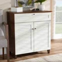 Budget ✔️ Carson Carrington Aitken 4-shelf 👟 Shoe Cabinet ❤️