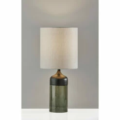 Deals 🎁 Carson Carrington Laby Smoked Glass Tall Table Lamp 🔥