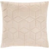 Cheapest 😀 Carson Carrington Tattamala Velvet Geometric 18-inch Throw Pillow Cover Khaki 🔔