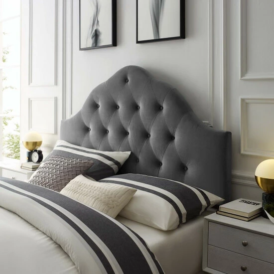 Budget ๐ Carson Carrington Labbsand King Diamond Tufted Velvet Headboard White ๐คฉ 3 Budget ๐ Carson Carrington Labbsand King Diamond Tufted Velvet Headboard White ๐คฉ