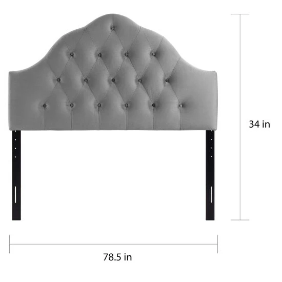 Budget ๐ Carson Carrington Labbsand King Diamond Tufted Velvet Headboard White ๐คฉ 7 Budget ๐ Carson Carrington Labbsand King Diamond Tufted Velvet Headboard White ๐คฉ - Image 5