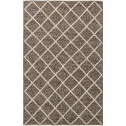 Budget ⌛ Carson Carrington Taxnas Handmade Wool Blend Nordic Area Rug Dark Brown 🌟 -Carson Carrington Sales unnamed file 425