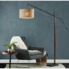 Brand new ❤️ Carson Carrington Black & Walnut Arc Lamp 🔔 -Carson Carrington Sales unnamed file 4260