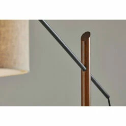 Brand new ❤️ Carson Carrington Black & Walnut Arc Lamp 🔔 -Carson Carrington Sales unnamed file 4262