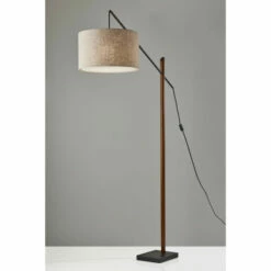 Brand new ❤️ Carson Carrington Black & Walnut Arc Lamp 🔔 -Carson Carrington Sales unnamed file 4267