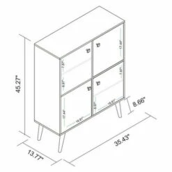 Budget 🔥 Carson Carrington Gillanda Multi-Colored High Double Cabinet 🥰 -Carson Carrington Sales unnamed file 4272